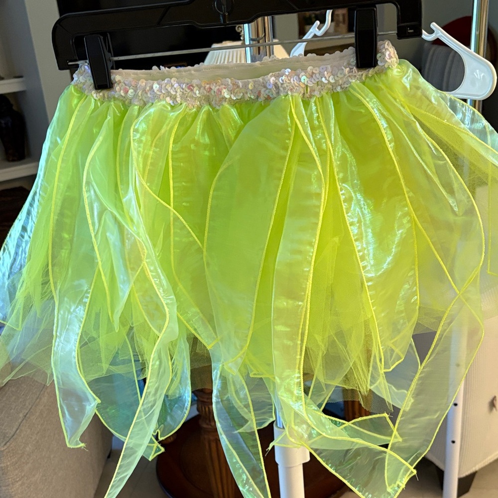Lime Green Fairy Skirt - Picture 2 of 5